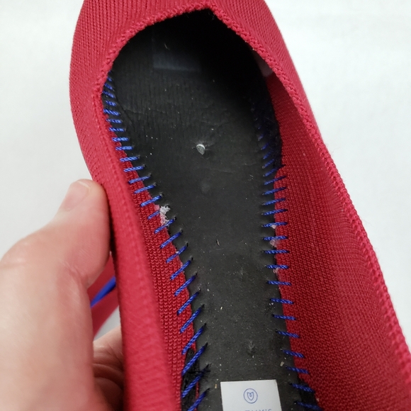Rothy's The Flat Red Size 10 - Picture 11 of 12